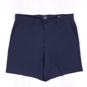 Gap 8" Tech Performance Shorts 34 Navy Blue